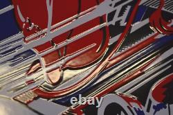 Grande plaque émaillée DIABOLINE essence enamel sign emailschild