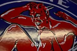 Grande plaque émaillée DIABOLINE essence enamel sign emailschild