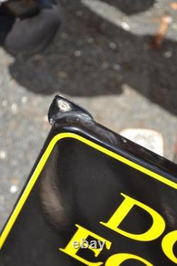 Grande plaque émaillée DOUWE EGBERTS 1753 café thé épicerie emailschilder