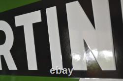 Grande plaque émaillée MARTINI vermouth dry - 1 mètre - enamel sign