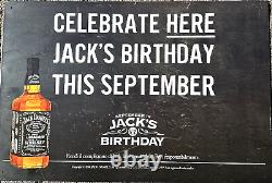 Jack Daniel's Birthday 2008 Enseigne Publicité Étain 40x60