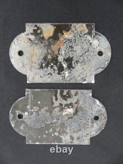Lot 10 Anciennes Plaques Émaillées Numéro Chiffre Mercerie Meuble Métier