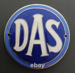 Lot 2 Anciennes Plaques Émaillées, Calandre Voiture, Automobilia, 24h du Mans