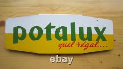 Lot (5) Toles Publicitaires 2 Faces Potalux Ateliers Reunis Strasbourg