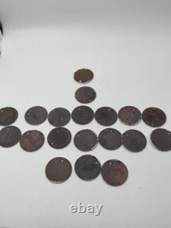 Lot Plaques Émaillées Numéro Pour Meubles/ Portes & Anciennes