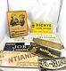 Lot de 10 Anciennes plaques publicitaires, Lithographiées, CIRCA 30/40/50/60's