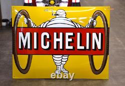 MICHELIN pneus plaque émaillée enamel sign emailschild