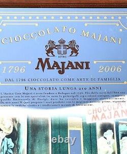 Majani Chocolat Anniversaire 210 Ans 2006 Miroir Publicitaire 75x55cm