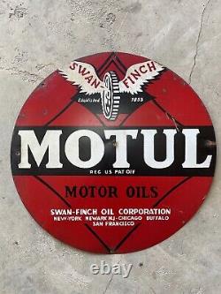 No Plaque émaille Tôle MOTUL Motor Oils No Emailchild Enamel Sign