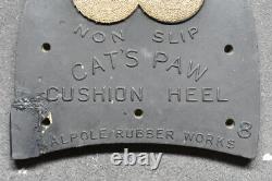 Old Cat's Paw Coussin Talon Boutique Affichage signe Boot Montre Réparation Salesman Sample