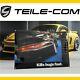 Orig. Porsche Plaque en Émail 40x60cm 911 993 Turbo Tue Bugs Presque / Signer