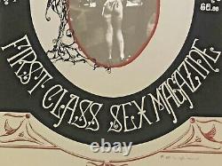 Osage First Class Sex Magazine Couverture N 1 Du 1912 50x40cm