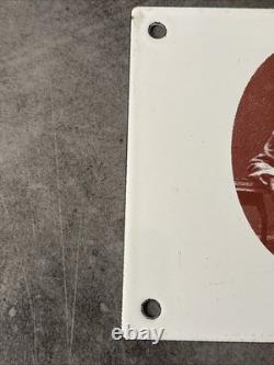 PLAQUE ÉMAILLÉE ANCIENNE DEBUT XXe CURIOSITÉ RARE