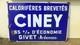 PLAQUE EMAILLEE CINEY GIVET ARDENNES 65x97CM
