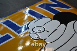 PLAQUE EMAILLEE MICHELIN paradis enamel sign emailschild