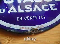Plaque Emaillee Potasse D'alsace, Email Ed Jean (hansi)
