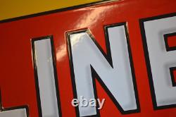 PLAQUE EMAILLEE TONELINE huile pour autos enamel sign emaischild