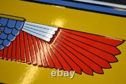 PLAQUE EMAILLEE TONELINE huile pour autos enamel sign emaischild