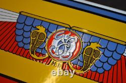 PLAQUE EMAILLEE TONELINE huile pour autos enamel sign emaischild