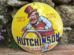Plaque Émaillée Hutchinson