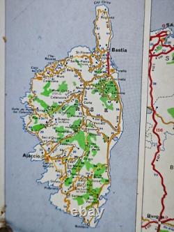 PLAQUE en TOLE PUBLICITAIRE Ancienne MICHELIN X 1965 no émaillée pirelli dunlop