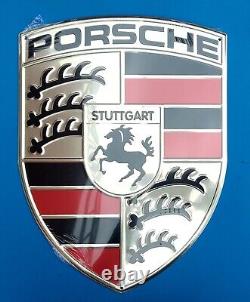 PORSCHE PLAQUE MÉTALLIQUE DÉCORATIVE POUR LE GARAGE LE PUB LE ROOM 390mmX300mm