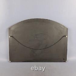 Panneau Bois Harley Davidson Publicitaire Carré Mural Moto Vintage
