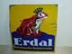 Panneau Émail Panneau Original Erdal Pâte À Chaussures Haricot! Rare