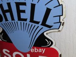Panneau Émail Pétrole SCELLÉ VENDU ICI, Atelier