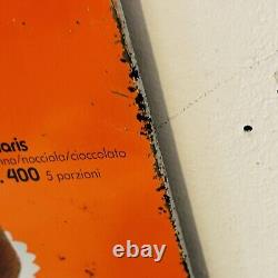 Panneau Publicité Prix Liste Gâteau Glacée Vintage Alemagna Maison Ans 50