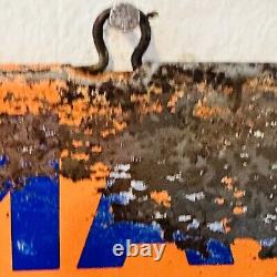 Panneau Publicité Prix Liste Gâteau Glacée Vintage Alemagna Maison Ans 50