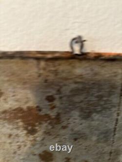 Panneau Publicité Prix Liste Gâteau Glacée Vintage Alemagna Maison Ans 50