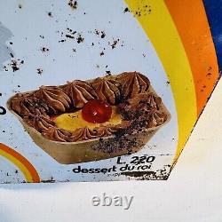 Panneau Publicité Prix Liste Gelati Vintage Alemagna Ans