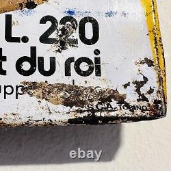 Panneau Publicité Prix Liste Gelati Vintage Alemagna Ans