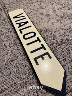 Panneau signalisation émaillé 1965