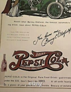 Pepsi-Cola Enseigne Miroir Publicitaire U. S. 1970's