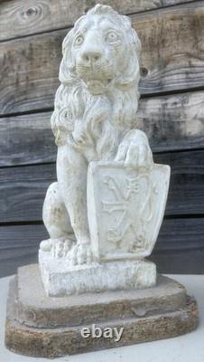 Peugeot Lion Platre Publicitaire Publicité Ancienne Voiture Collection Vintage