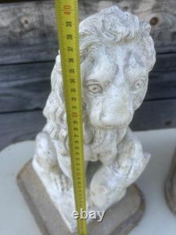 Peugeot Lion Platre Publicitaire Publicité Ancienne Voiture Collection Vintage