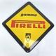 Pirelli Panneau &eacute;maill&eacute; Email 60x60 cm Carr&eacute; Motif Circulation & Technique
