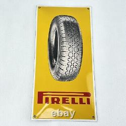 Pirelli Pneu Plaque de Publicité Plaque en Email Plaque 20x40 CM