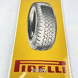 Pirelli Pneu Plaque de Publicité Plaque en Email Plaque 20x40 CM