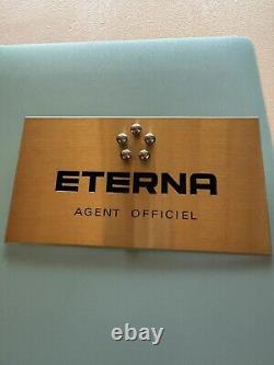 Plaque Agent Officiel Eterna Montre Watch AD