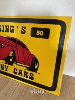 Plaque AncienneViking's Funny Cars 1984 Club auto Manche (50)