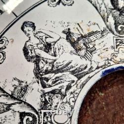 Plaque / Disque émaillé de distributeur de cigares