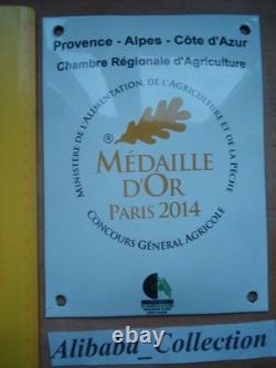 Plaque Emailee Agriculture Medailee Or Provence Paca Paris Agricole