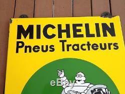 Plaque Emaille Michelin Ancienne Made In France Art France