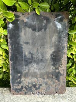 Plaque Émaillée Ancienne Authentiqueextrait De Viande Liebig