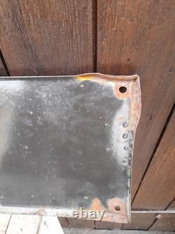 Plaque Emaillee Ancienne Journal Presse Est