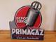Plaque &Eacute;maill&eacute;e Ancienne Primagaz Enseigne Double Face
