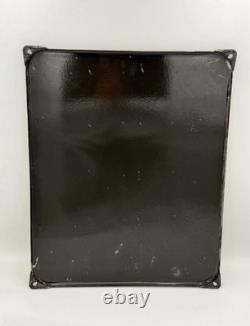 Plaque Émaillée Aquabar Émaillerie Alsacienne Strasbourg -Hoenheim Très Bon état